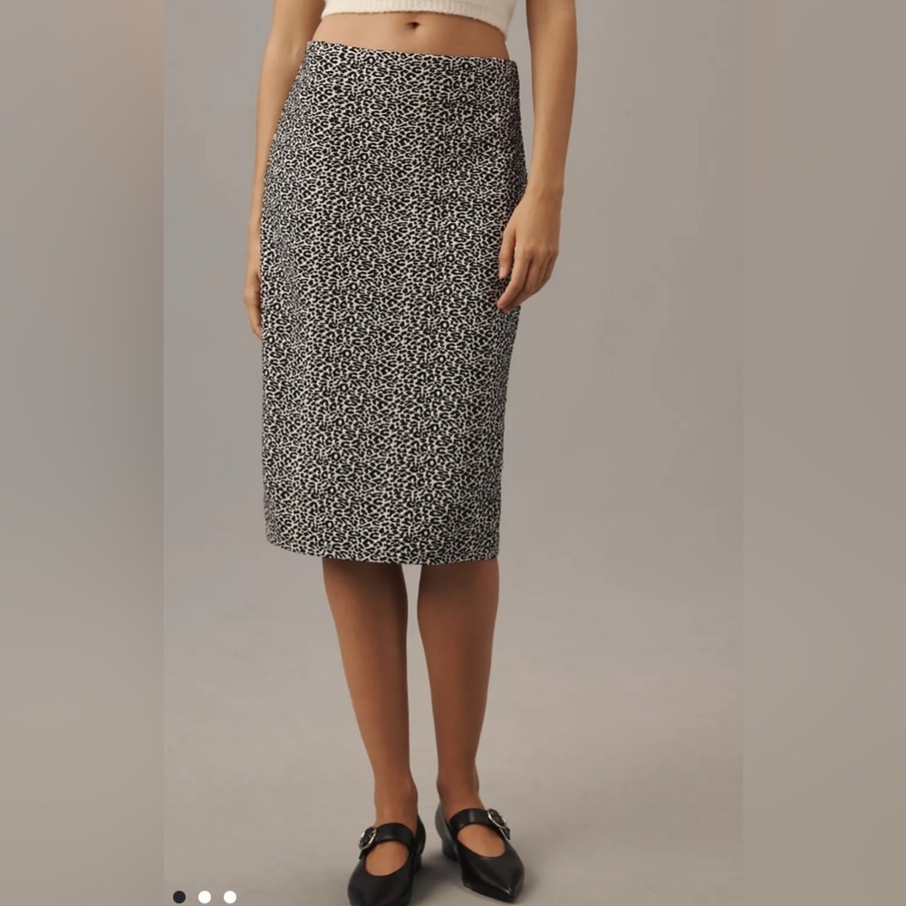 Anthropologie Maeve Animal Print Women's Skirt